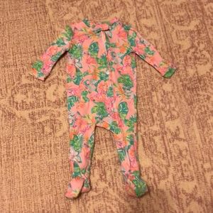 Lilly Pulitzer baby onesie EUC